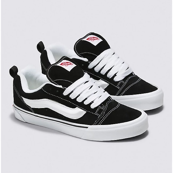 NIB - Vans Classic Black and White Low-Tops